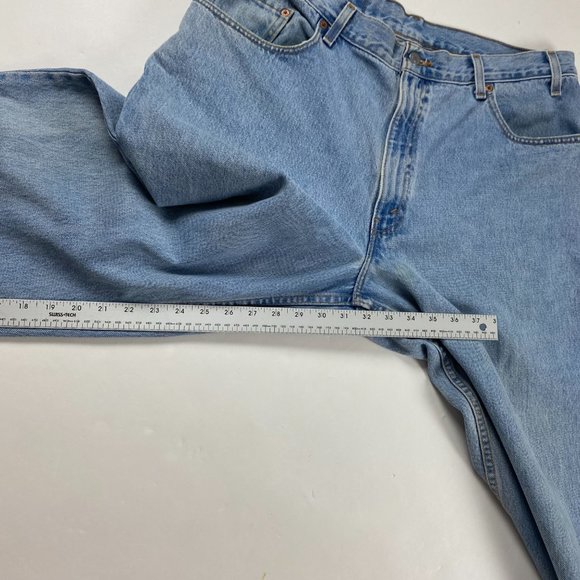 Vintage Y2K Levi's 560 Loose Fit Tapered Leg Jeans Mens 38 x 32 Fits 36.5 x 32 - Picture 14 of 15